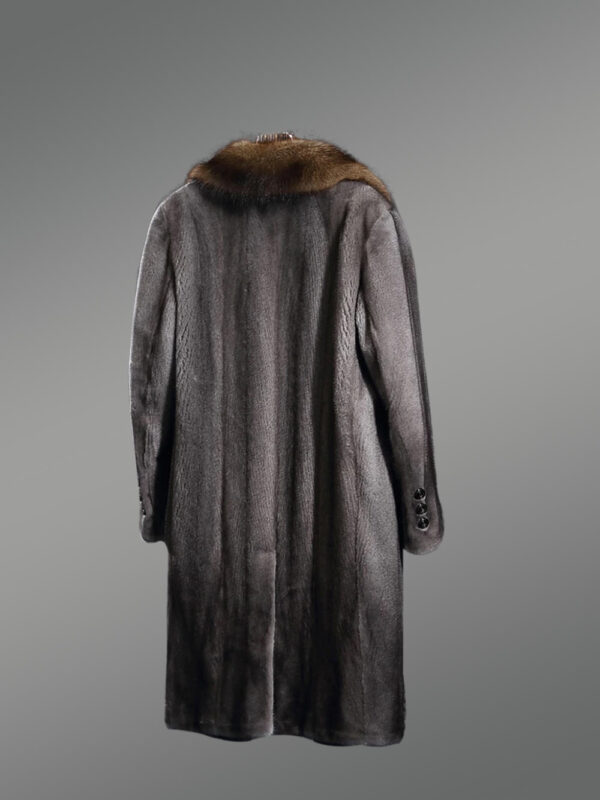 Mink Long Coat for Men - Image 7