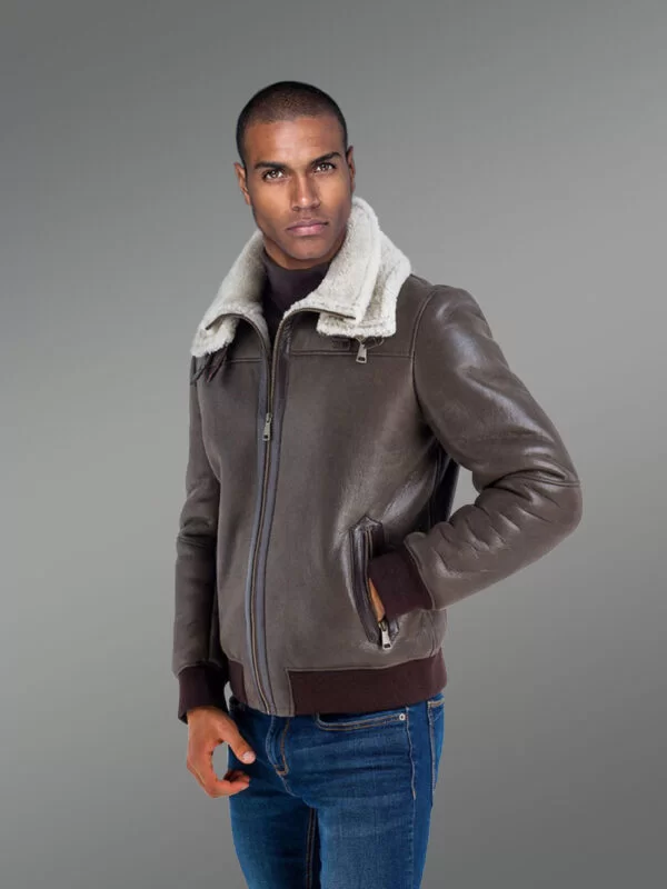 Real Stylish Shearling Jackets for Men in Bomber Style, a Crazy Winter Wear - Image 2