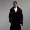 Sheared Mink Fur Coat for Men