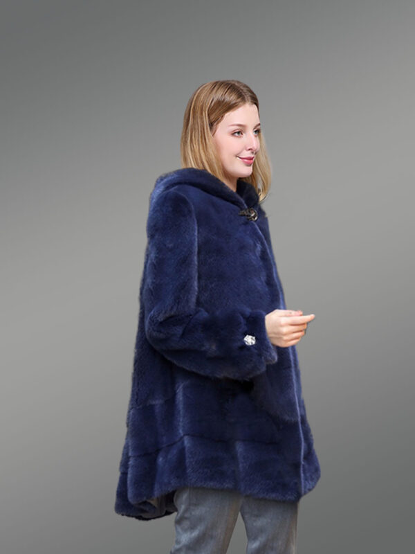 Cape Mink Fur Jacket for Women - Image 2