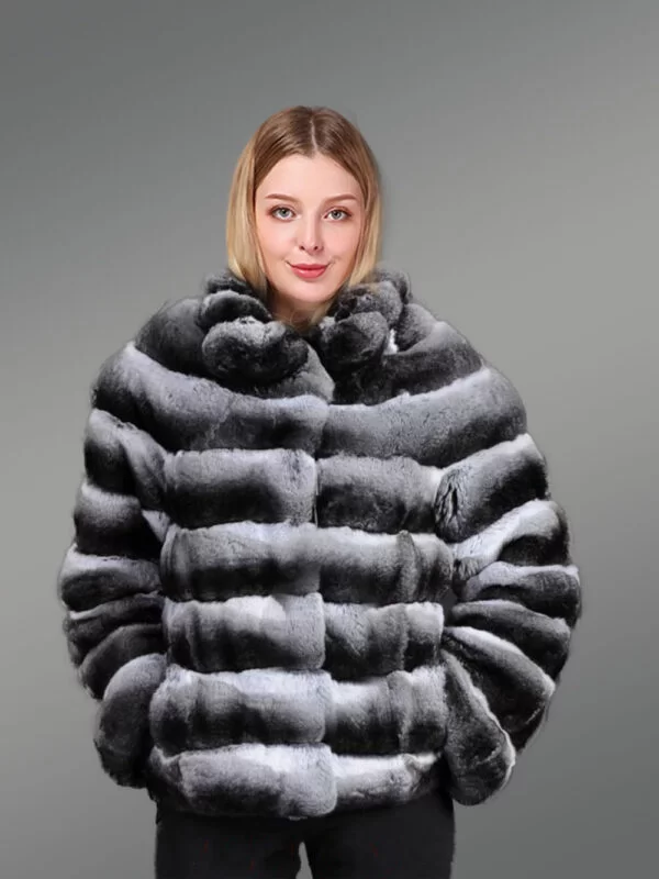 Chinchilla Coat for Women - Image 2