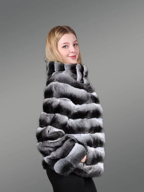 Chinchilla Coat for Women - Image 4