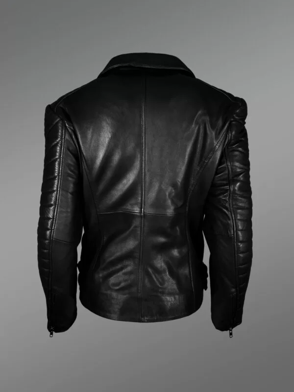 Genuine Leather Jackets for Stylish Divas in Black - Image 4