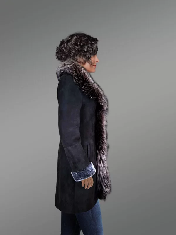 Tuxedo Merino Shearling for Women - Image 2