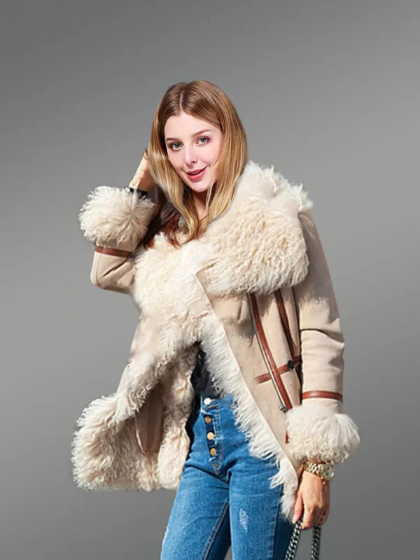 Women’s Genuine Shearling Jackets for Greater Charm and Appeal