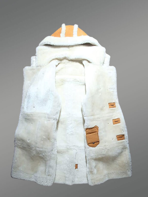 Long Shearling Coat Men - Image 3
