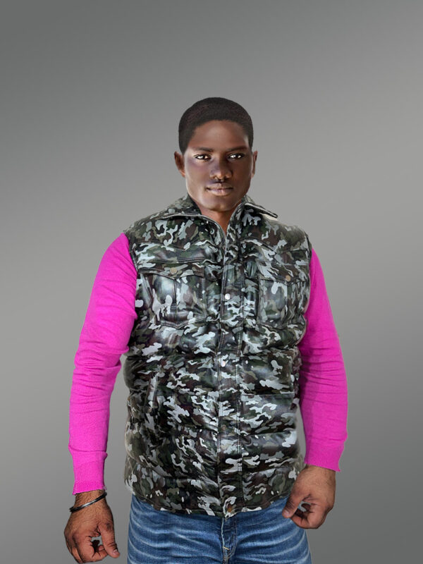 All Season Leather Vest for Men