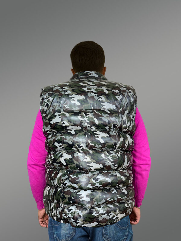 All Season Leather Vest for Men - Image 5