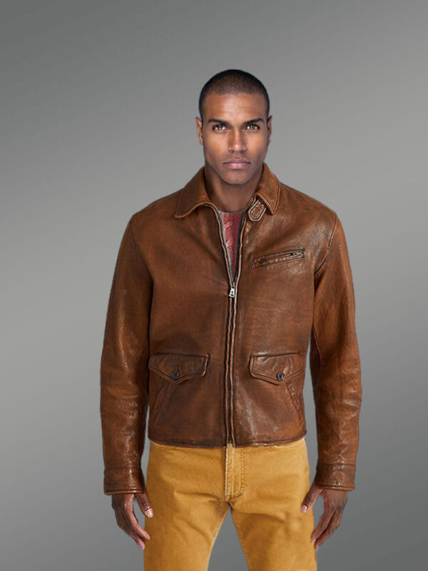 Stylish Moto Leather Jacket