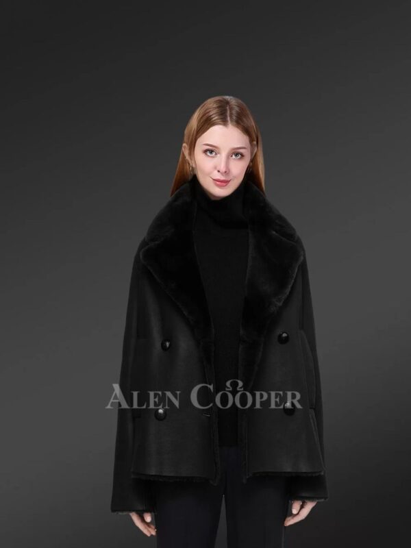 Real Sheepskin Jacket Women - Image 3