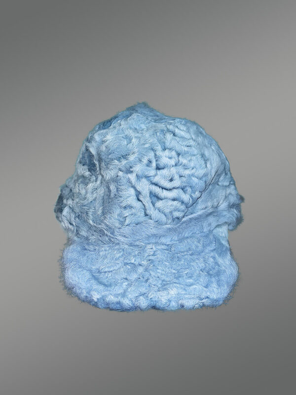 Persian Lamb Bomber Jacket with Hat - Image 8