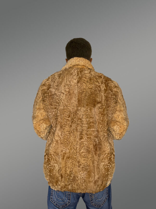Persian Lamb Jacket With Hat In Yellow – A Smart Choice for Winter - Image 7