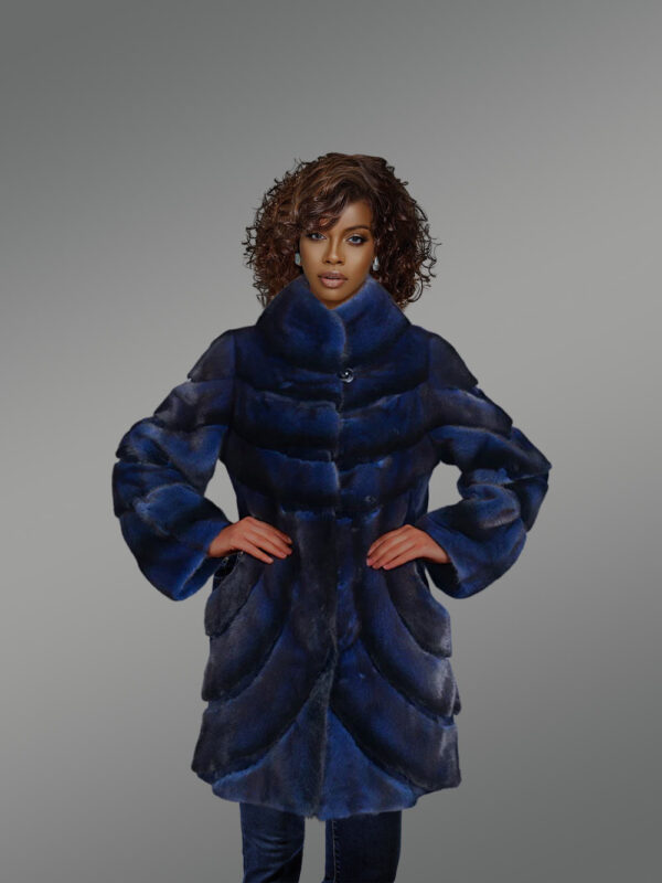 Womens Mink Fur Dressy Coat – Magnificence Balanced with Practical Features