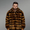 Mens Rex Rabbit Bomber Jacket