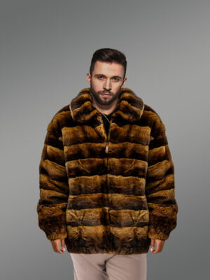 Mens Rex Rabbit Bomber Jacket