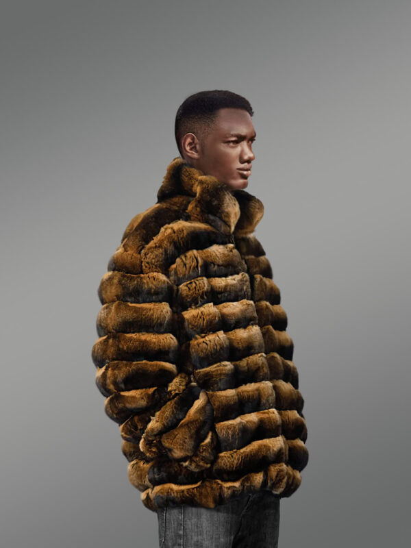 Mens Rex Rabbit Bomber Jacket