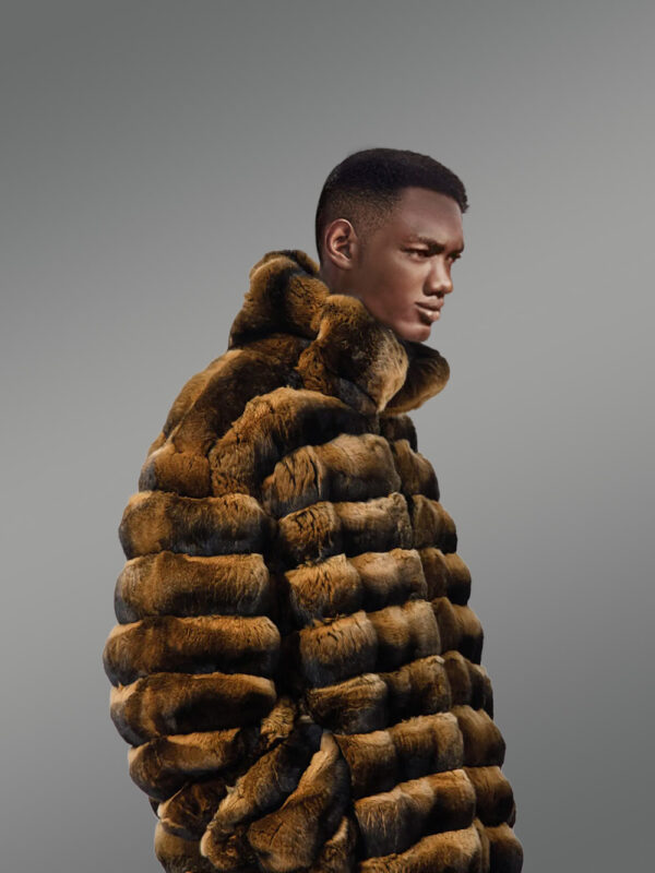 Mens Rex Rabbit Bomber Jacket